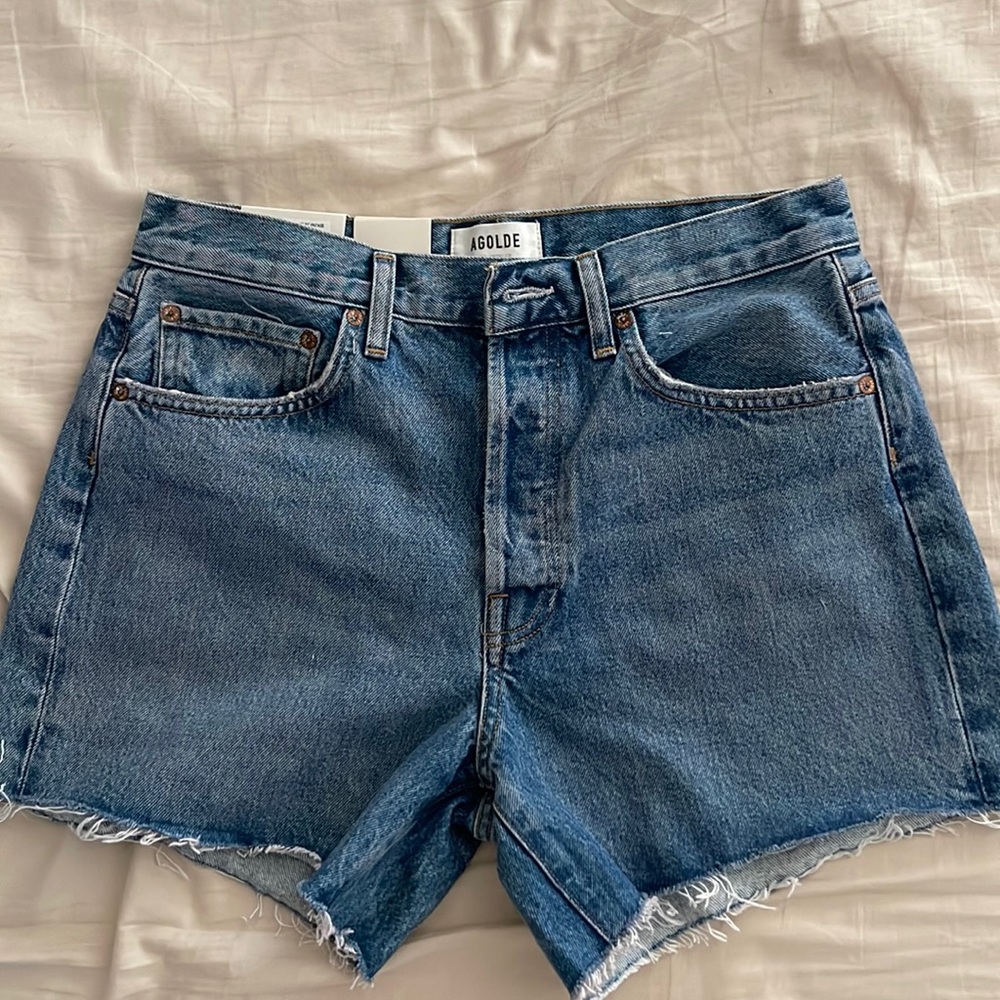 Agolde Parker Long Short Loose Fit Vintage